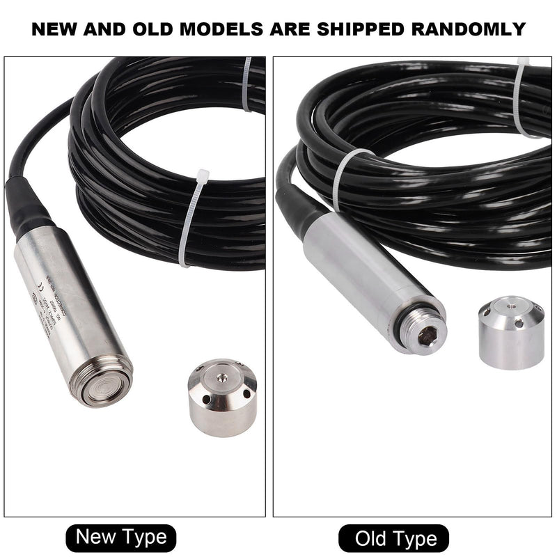 [Australia - AusPower] - YB‑2J‑F Liquid Level Transmitter 5m Cable Water Level Sensor Detector 12‑32VDC 4‑20mA 304 Stainless Steel Liquid Level Sensor (0‑) 