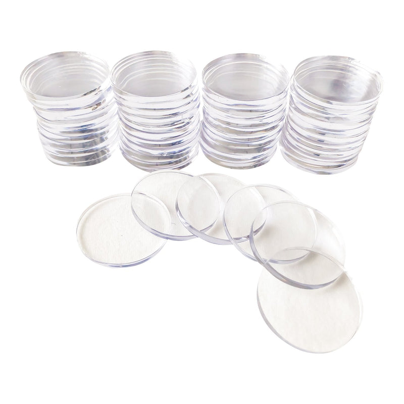 YH Poker Poker Chip Spacers - Clear Bingo Chips Casino Style Plastic Lammers Separators Dividers, Great for Dealer Tray 200pcs