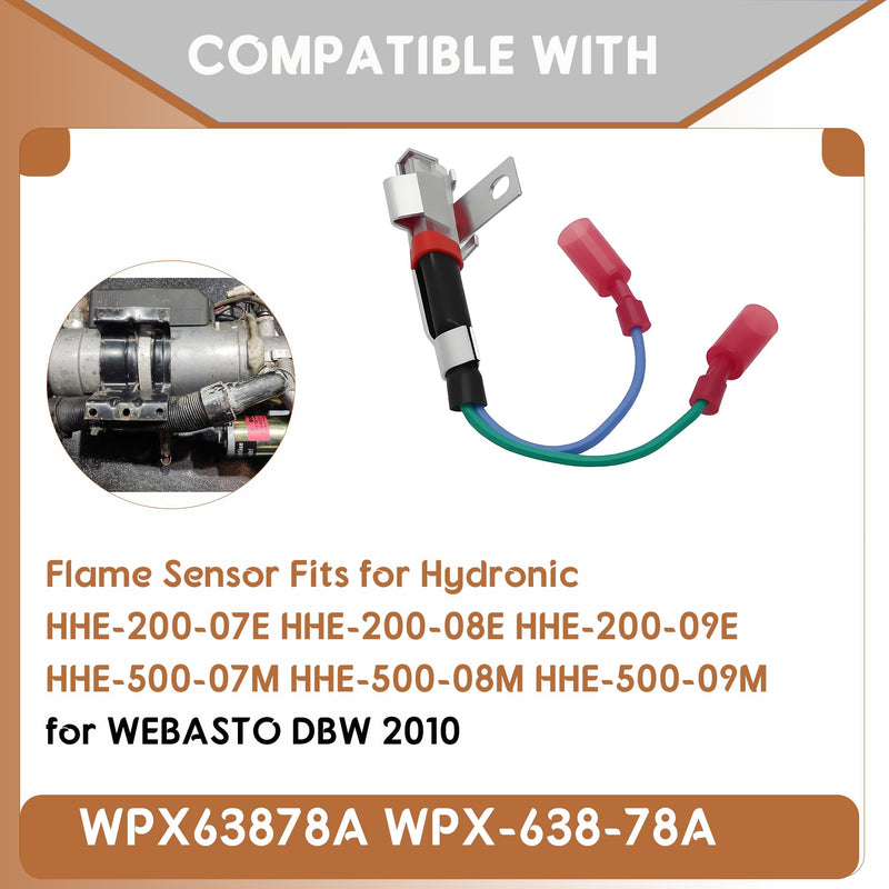 [Australia - AusPower] - Replace WPX63878A WPX-638-78A Flame Sensor Fits for Aqua-HOT H-ydronic Webasto Burner Heads - 12V 