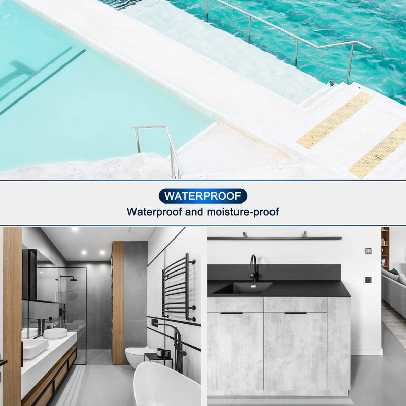 [Australia - AusPower] - Anti Slip Transparent Anti Slip Tape, 2 inch by 33 feet, Non-Slip Traction Grip Tape to Tubs, Boats, Stairs, Clear, Soft, Comfortable for Bare feet 2 Inch x 33 Feet 