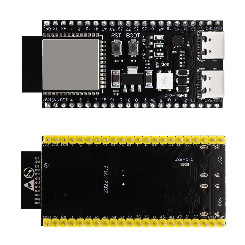 ESP32-S3 Modules, ESP32-N16R8 Motherboards Development Board with WiFi, Bluetooth 5.0, for ESP32 S3 USB C, Compatible with Arduino (3 Pieces) 1