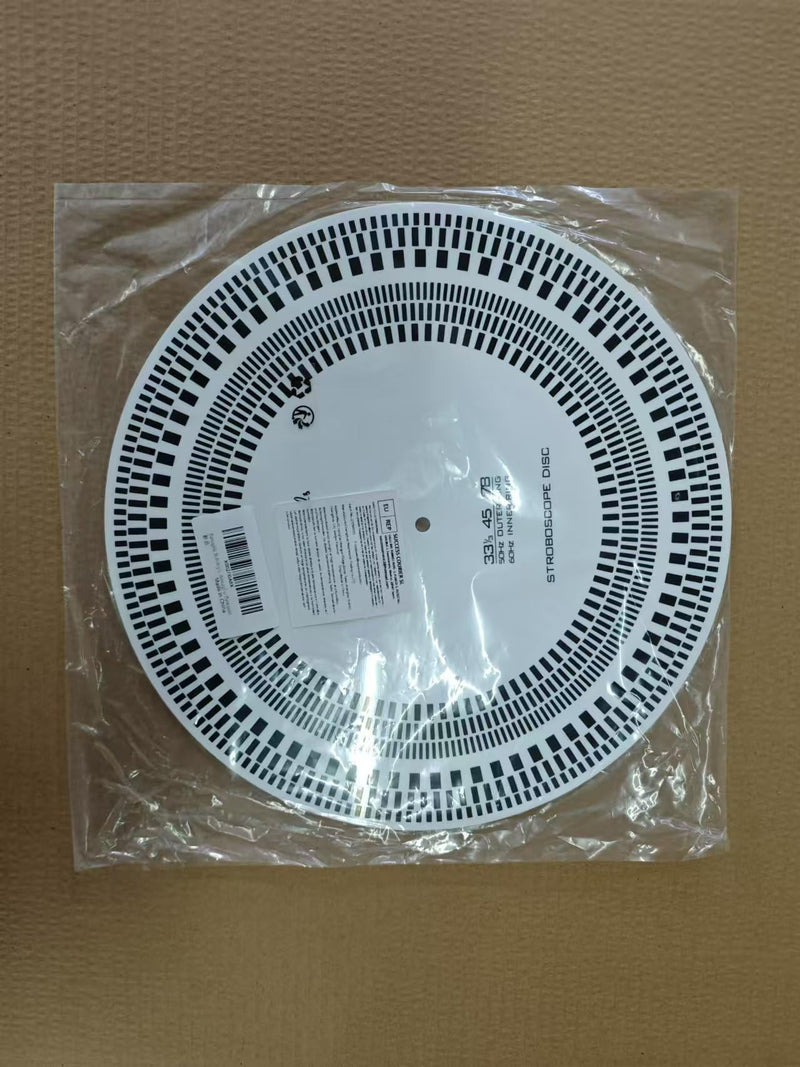 [Australia - AusPower] - Turntable Strobe Disc LP Stroboscope Mat Calibration Disc LP Turntables Calibration Disc Rotational Speed Detection for Record Player 