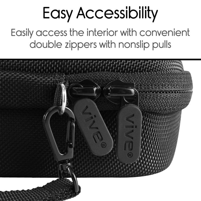 [Australia - AusPower] - Stethoscope Case for Nurses - Hard Protective Equipment - Travel Holder Nursing School Essential - Fits 3M Littmann Classic III, Lightweight II S.E., Sphygmomanometer Black 