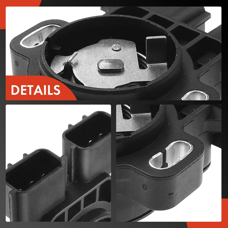 A-Premium TPS Throttle Position Sensor Compatible with Nissan Altima 1998-2001, Sentra 2000-2006, Pathfinder 2001-2004, Maxima & Infiniti G20 I30 I35 QX4 with 2 Connector, Replace# 226204M500
