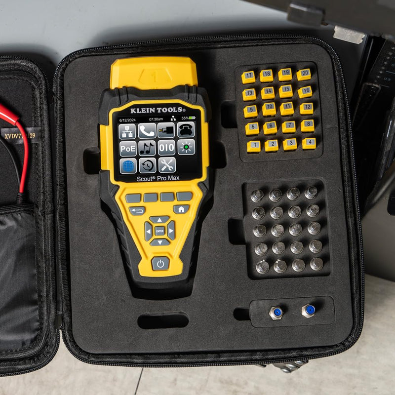 Klein Tools Replacement Carrying Case for Scout Pro Testers and Locator Remotes, Black Scout® Pro Max