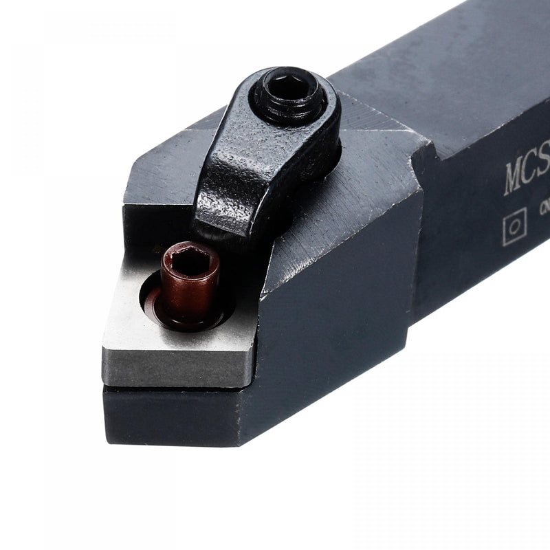 [Australia - AusPower] - uxcell Indexable CNC Lathe Turning Tool Holder, 45° MCSNR1616H12 5/8" Shank 40CrMo-42CrMo Steel Carbide Turning Tool Holder for Turning Grooving Threading 