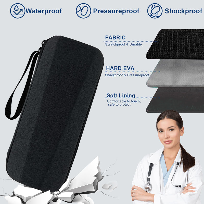[Australia - AusPower] - Stethoscope Case for 3M Littmann Classic III,Stethoscope Bag for Nurse Accessories,Perfect Gift for Nurses Stundent and Other Nursing School Essentials Black 