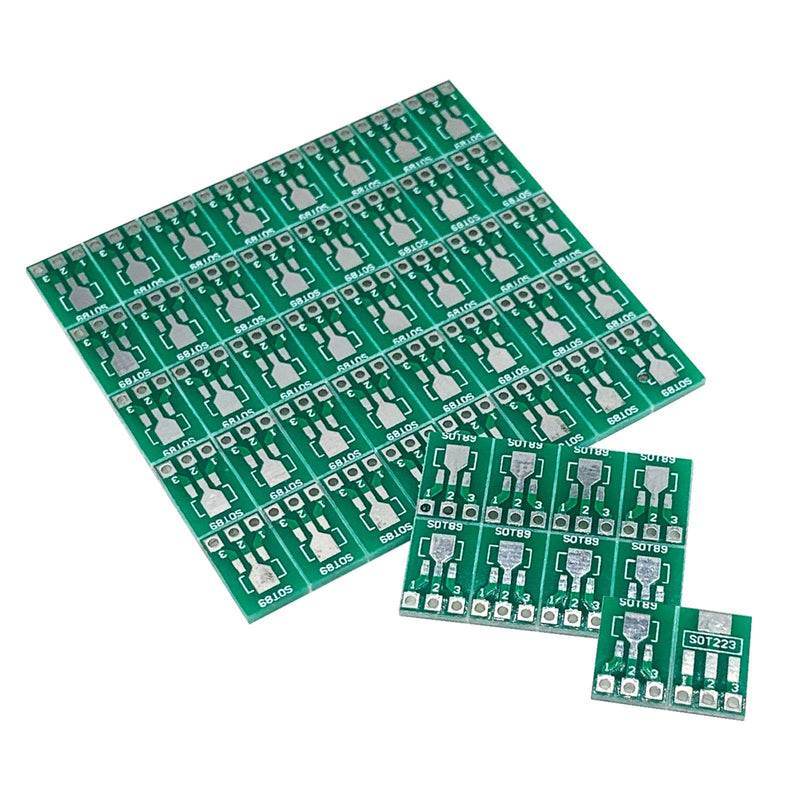 [Australia - AusPower] - 50pcs SMD SOT89/SOT223 to SIO2.54mm Adapter Plate Converter and Breakout Board … 50pcs SOT89/SOT223 to SIO 