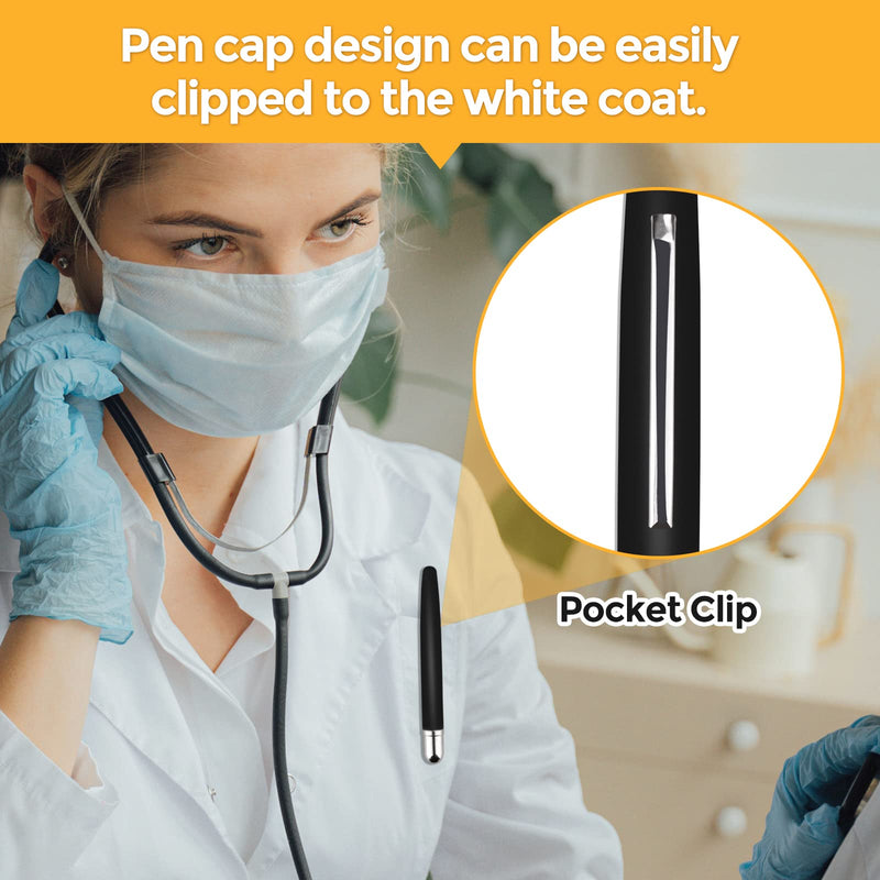 [Australia - AusPower] - EKG Caliper Pen, ECG Calipers for Nurses, Black EKG Caliper Cardiology, Electrocardiogram Measuring Tool 