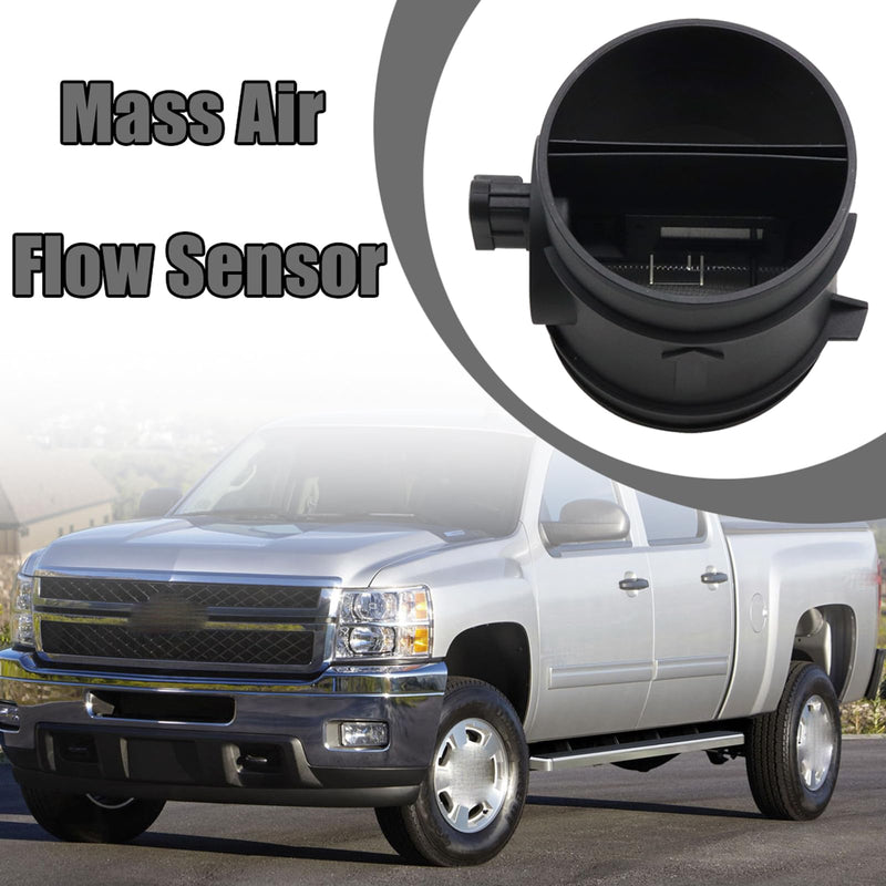 [Australia - AusPower] - Mass Air Flow Sensor MAF Compatible with 2007-2008 Avalanche/2007-2009 Silverado Suburban 1500 2500 350,Replace for 2451149 245-1149 MA198 7410146 74-10146 5S8048 15900023 