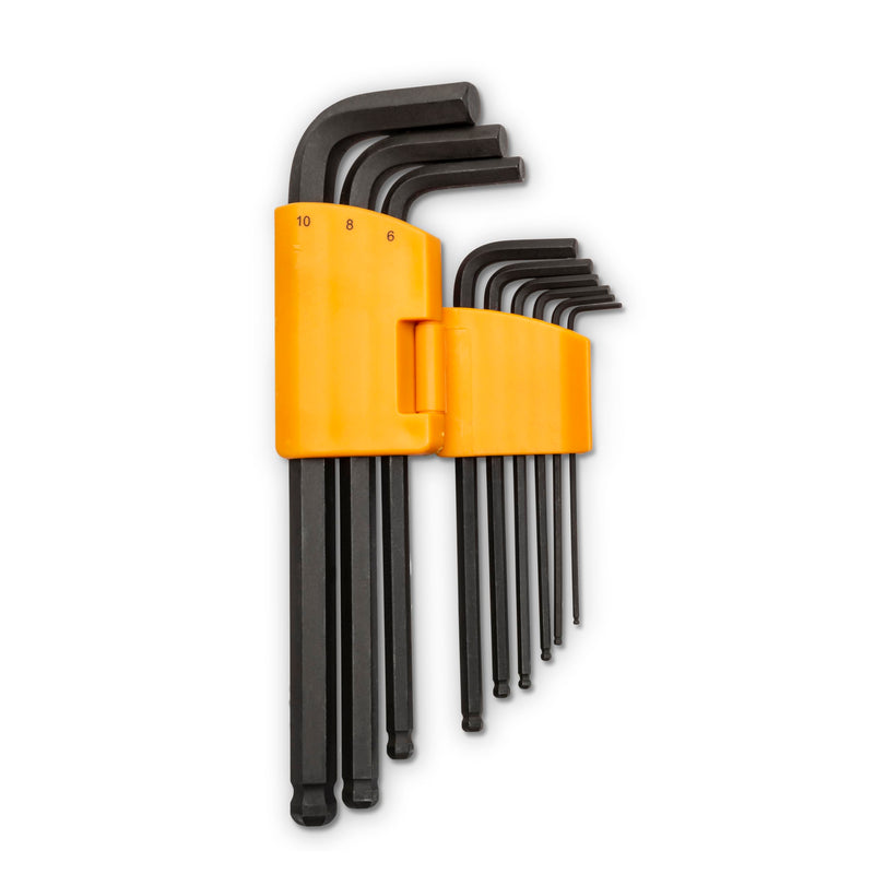 [Australia - AusPower] - GEARWRENCH 9 Piece Metric Ball End Long Arm Hex Key Set - 83521 