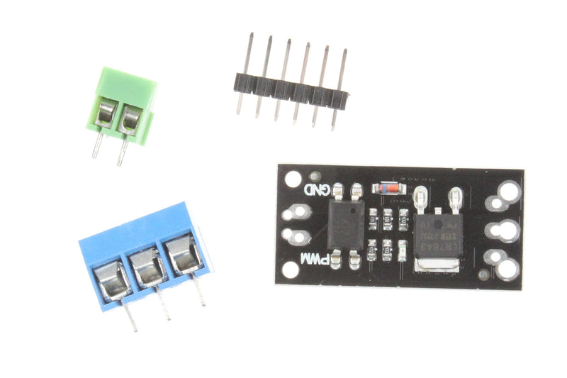 [Australia - AusPower] - NOYITO Isolated MOS FET Field Effect Transistor Module Optocoupler isolation Alternative Relay - FR120N 100V 9.4A, LR7843 30V 161A, AOD4184 40V 50A (Pack of 2) (100V 9.4A FR120N) 100V 9.4A FR120N 