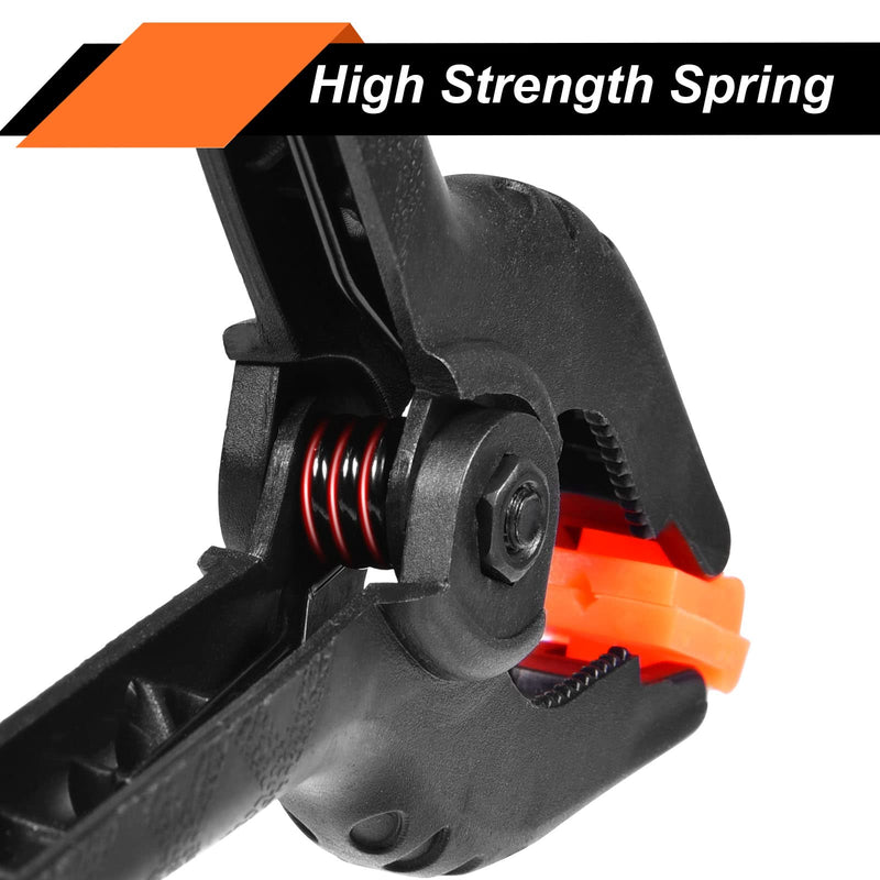 [Australia - AusPower] - 20 Packs Spring Clamps, 3.5 inch Spring Clamps Heavy Duty for Crafts and Professional Plastic Spring Clamps for Woodworking, Small Spring Clips Clamps for Backdrop Stand Photography Clamp Toresano 