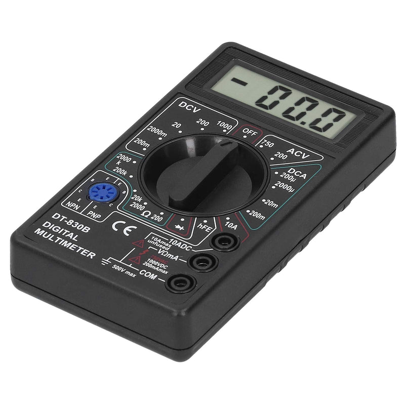 [Australia - AusPower] - Digital Multimeter, DT830B Multimeter Portable LCD Digital Electronic Voltmeter Ammeter Multi Testers for Electrician 