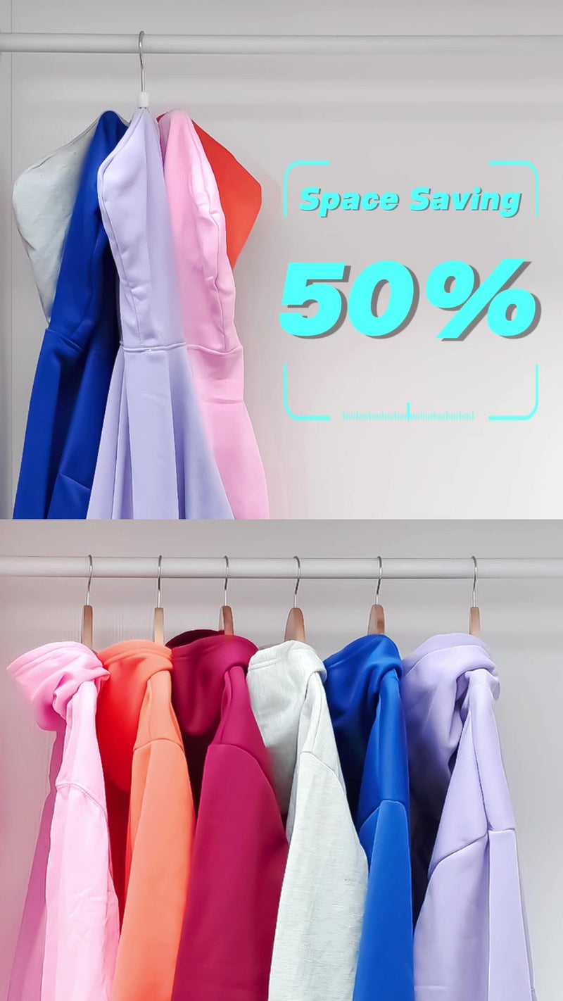 TOPIA HANGER Hoodie Hangers 4-Pack with 6 Cedar Balls, 360°Swivel Purse Hanger, Scarf Hanger, Closet Hooks, Handbag Organizer, Bra Hanger, Accessory Organizers for Scarf, Tanktop, Hat, Hoodie CT57C