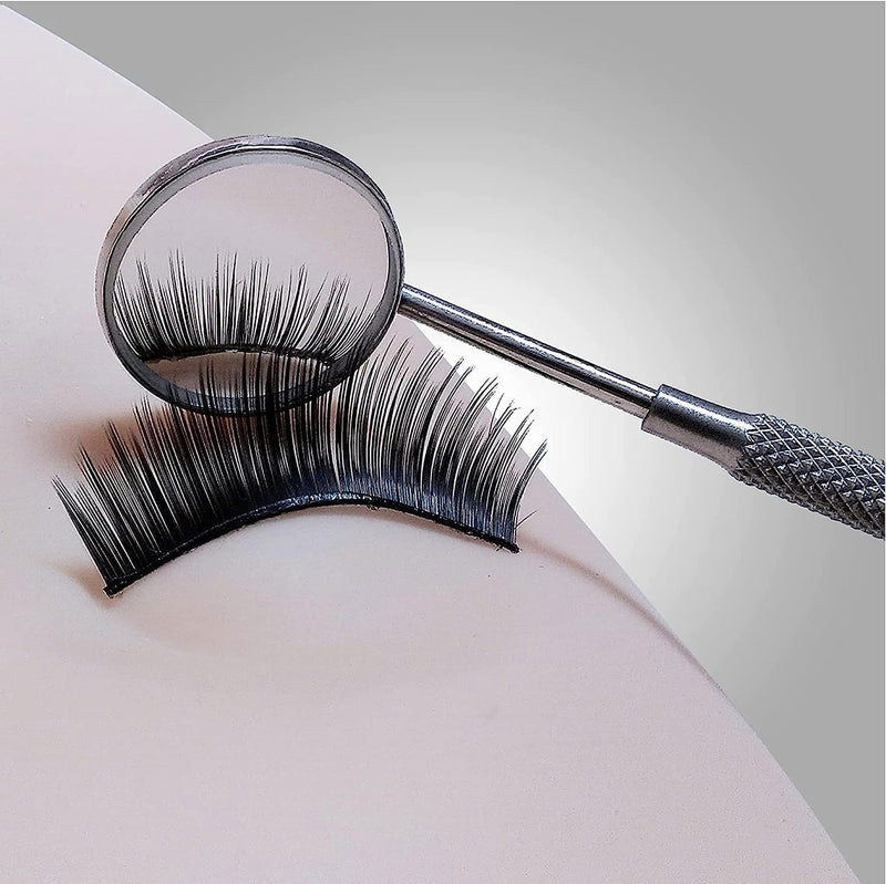 LATRAT Tooth Mirror, Anti-Fog Dentist Mirror, Stainless Steel Dentistry, Oral Care, Mouth Control, Extension Tool, Also Suitable for Eyelash Extensions