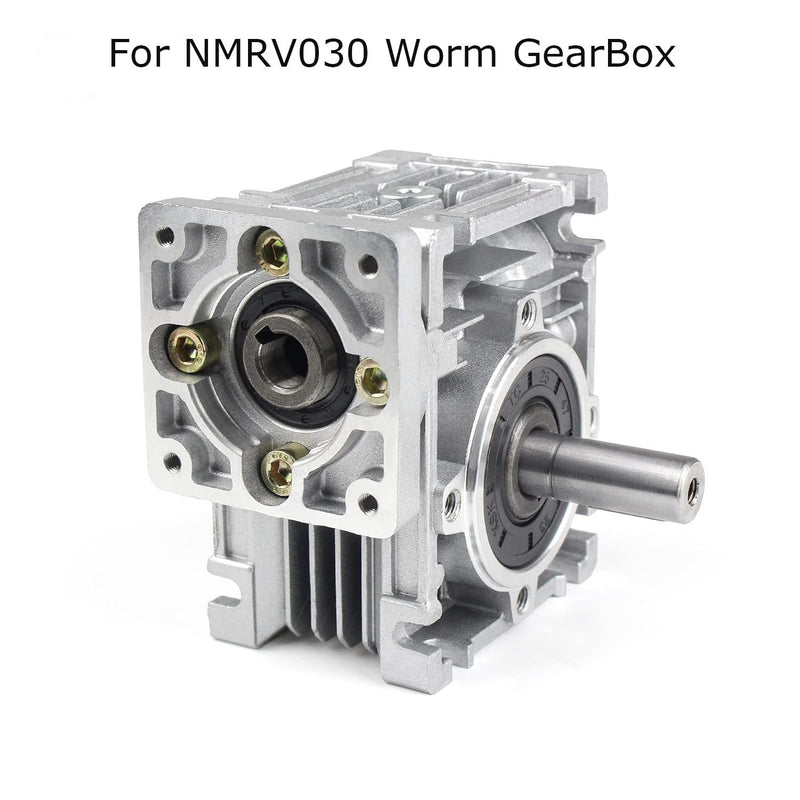 [Australia - AusPower] - Output Shaft,Diameter 14mm Output Shaft 0.55", 130mm Length fit for Worm Reducer Gearbox NMRV030 RV030 Nema23 Stepper Motor with Gaskets S Ring Corner pin (Single Output Shaft) Single Output Shaft 