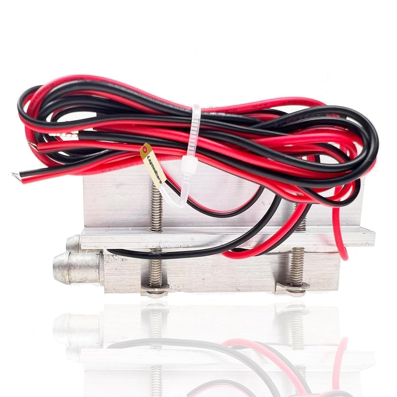 Lsgoodcare 12V Thermoelectric Peltier Cooling System with Heatsink, TEC1-12706 2 Chip Peltier Semiconductor Cooling Kit, DIY Mini Air Conditioner and Refrigerator + Water Cooling Hose | Lsgoodcare TEC1-12706 Peltier-Halbleiter-Kühlsystem-Bausatz, DIY-M...