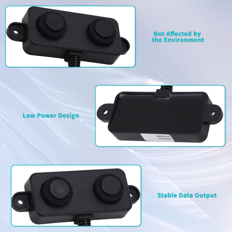 [Australia - AusPower] - Ultrasonic Distance Sensor, UART Controlled Range Detector 3 to 450cm Low Power Design Ranging Sensor, IP67 Design DC 3.3V to 5V Ultrasonic Range Detector for Robot 