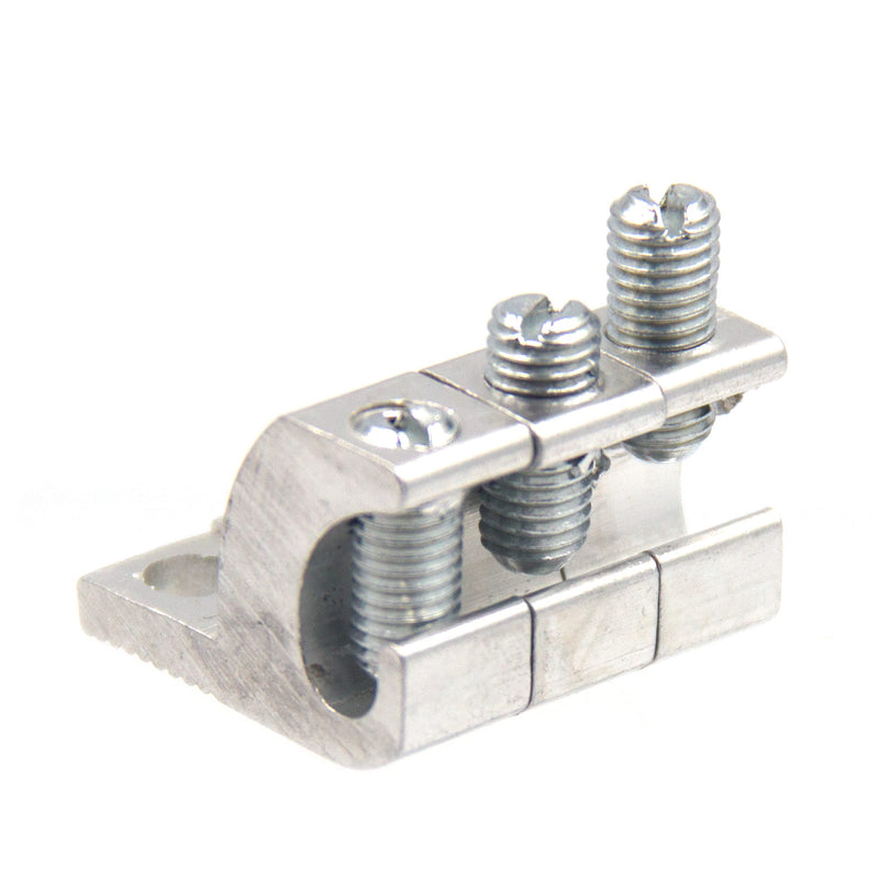 [Australia - AusPower] - ISPINNER 6pcs Aluminum Lay-in Lug, AWG 14-4 Copper Conductor Lay-in Connector for Grounding and Bonding 6 