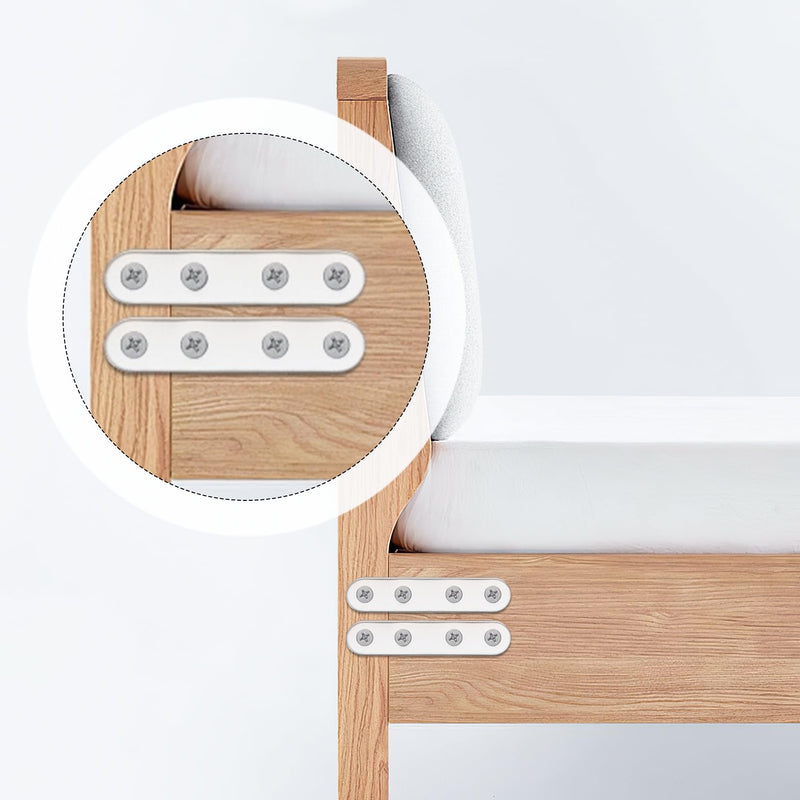 [Australia - AusPower] - 12Pcs Flat Plate Straight Brackets, Mending Plates Flat Brackets, Stainless Steel Flat Straight Brace Brackets, Straight Corner Fixing Bracket Joining Plates for Furniture Wood, 48 Screws 