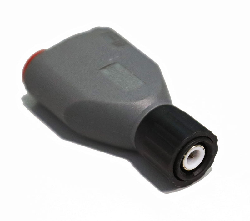 [Australia - AusPower] - PeakTech P 7055 BNC Adapter Banana Plug Sockets, Accessory for Oscilloscopes, Signal Generator, Frequency Counter and Clamp with 4 mm Test Lead, Fully Insulated 