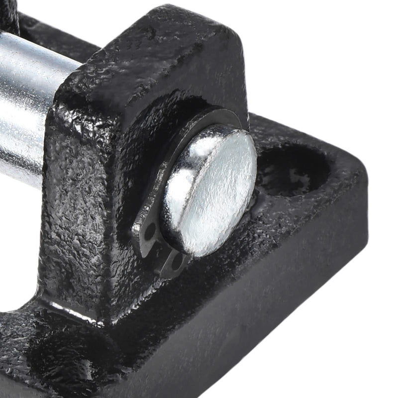[Australia - AusPower] - PATIKIL 45x45x30mm Air Cylinder Rod Pivot Clevis 2 Pack Pneumatic Mounting Bracket Rear Mount Parts, Black 45 x 45 x 30mm 