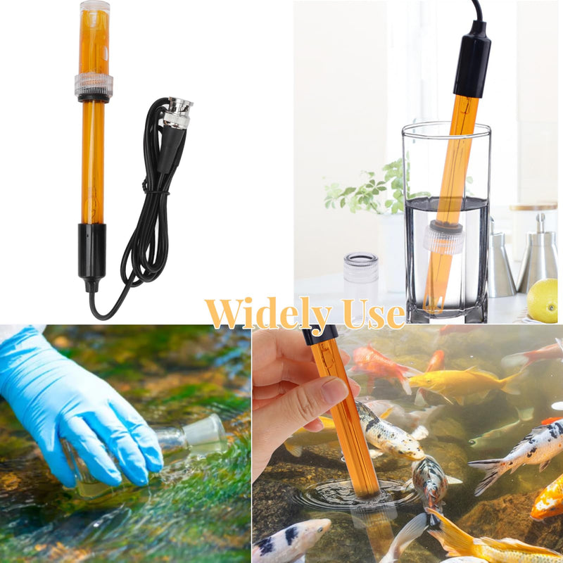 [Australia - AusPower] - Mumusuki ORP Replacement Probe Electrode, BNC Q9 Connector Compatible with ORP Meters, Hydroponics, Aquarium, Pool Water Testing, Oxidation Reduction Potential Sensor 