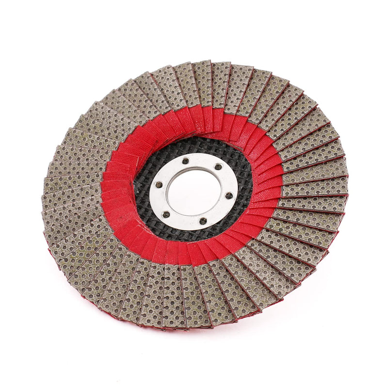 [Australia - AusPower] - HOMESOM 5 Inch 1pc 60 Grit Sanding Discs Flap Sanding Sanding Disc for Angle Grinder Diamond Sanding Pad Grit 60 - 1 piece 