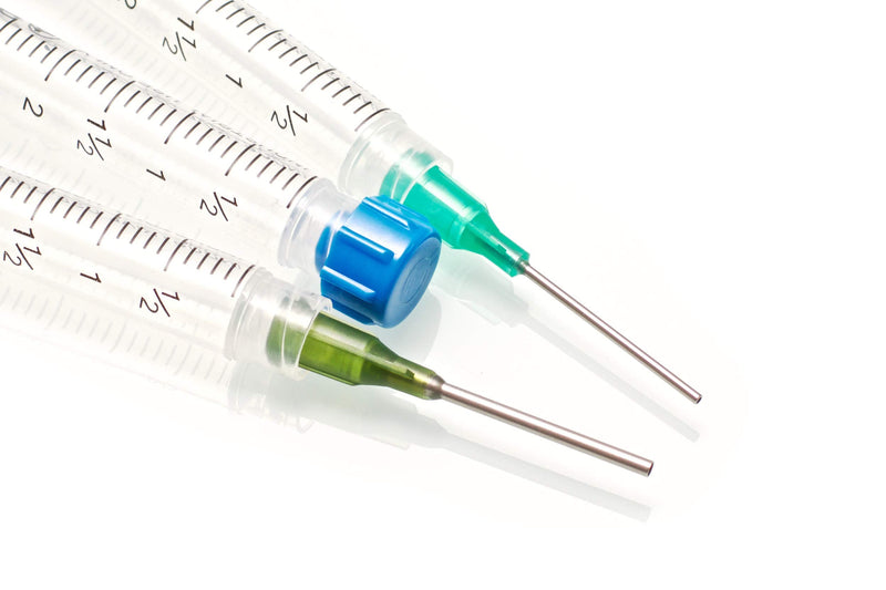 [Australia - AusPower] - The 9 Pack - 10ml 3ml 1ml Syringes with 14G & 18G Blunt Tipped Dispensing Needles and Syringe Caps, Luer Lock | Repair Refill Mix Measure Transfer Ink Juice Oil Wood Glue Adhesive Epoxy 