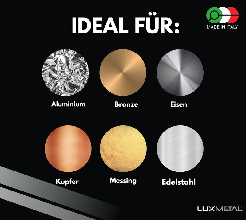 Polishing Paste White 700 g Fine Abrasive Paste for Mirror Shine on Stainless Steel, Aluminum, Iron, Brass, Plastic Chrome, Wood, Marble and Other Metal - Perfect for Polishing Knives