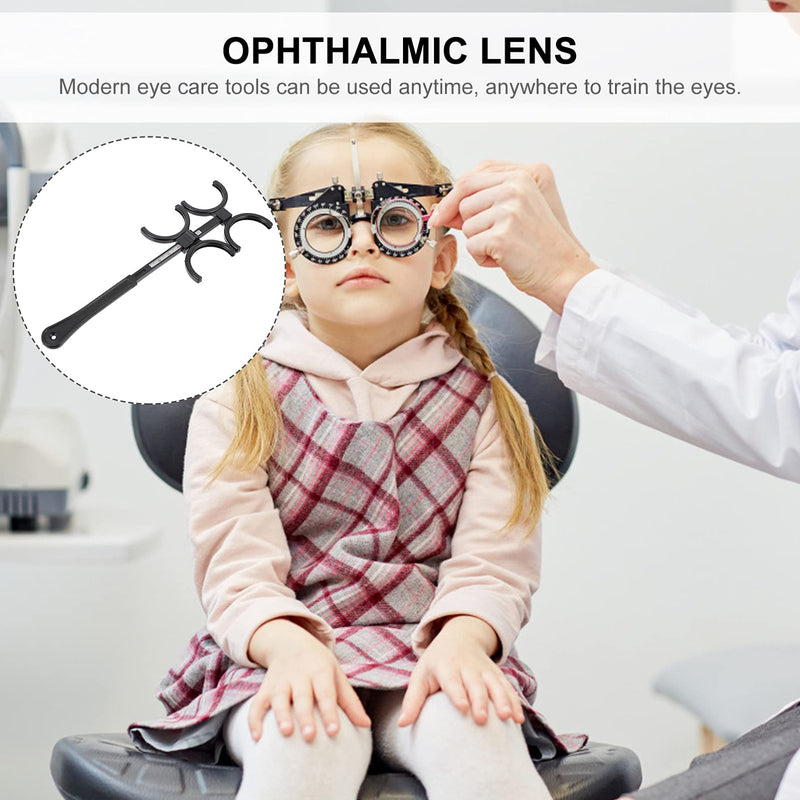 [Australia - AusPower] - Scicalife Optical Flipper, Optometry Plastic Flip, Trial Lens Optometry Instrument Flip for Near Vision Amblyopia Confirmation Test (Black) 
