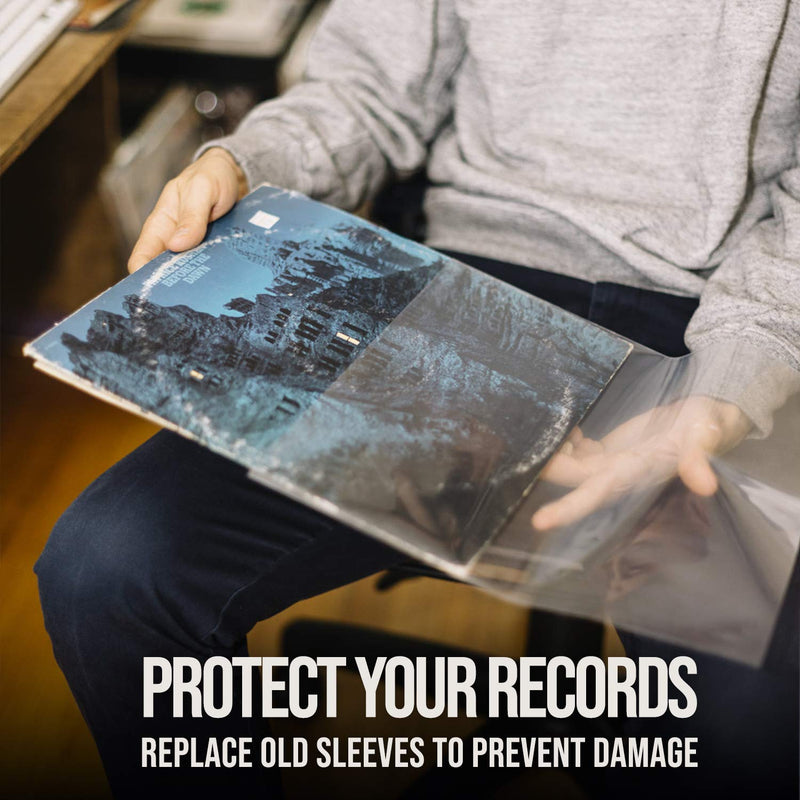 [Australia - AusPower] - Vinyl Fever Record Sleeves [25 Pack] - Outer Album Covers With Premium Clarity - Durable 3 Mil Thick Polypropylene Sleeves for 12 Inch LPs and Archival Album Storage 25 Pack 