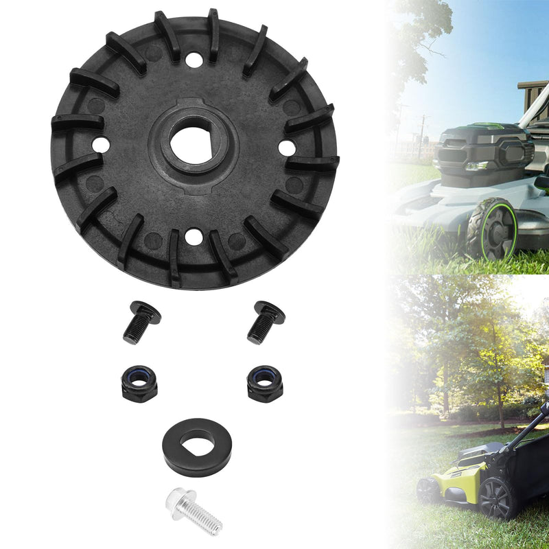[Australia - AusPower] - Lawn Mower Blade Replacement Kit – Includes Fan, Bolts, Nuts, and Washers for Dual Blades – Compatible with EGO Power+ LM2130SP, LM2150SP, LM2160SP 21-Inch Lawn Mowers 
