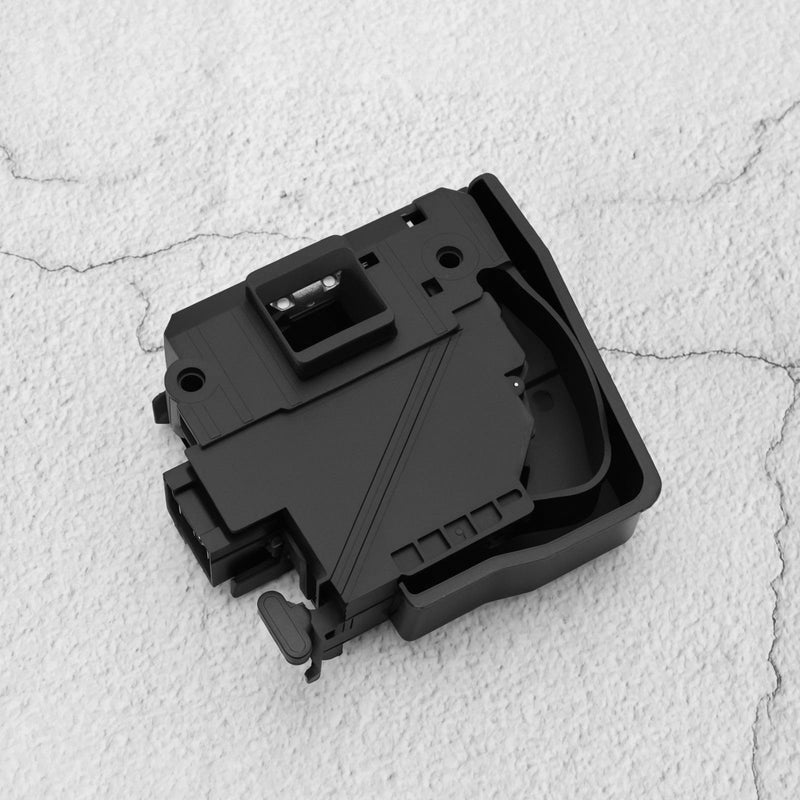 1pc Washing Machine Door Lock Switch Solenoid Interlock Replacement Parts Compatible with Samsung DC34-00026A WD90J6410AW Black