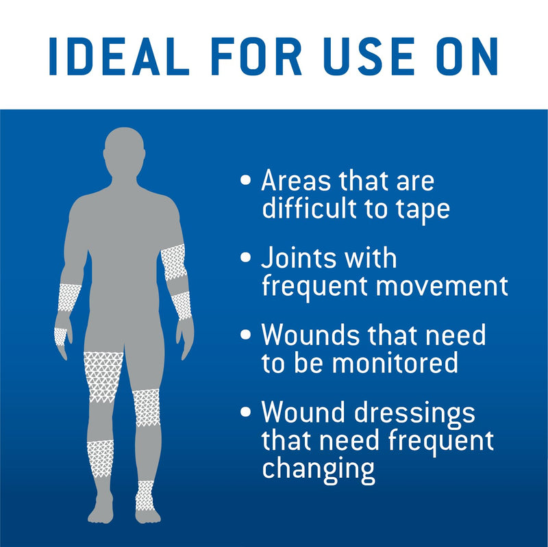 [Australia - AusPower] - Care Science Elastic Stretch Net, 1 Roll, 5 Yards | Premium First Aid Wound Care, Secures Wound Dressings Firmly & Comfortably in Place 