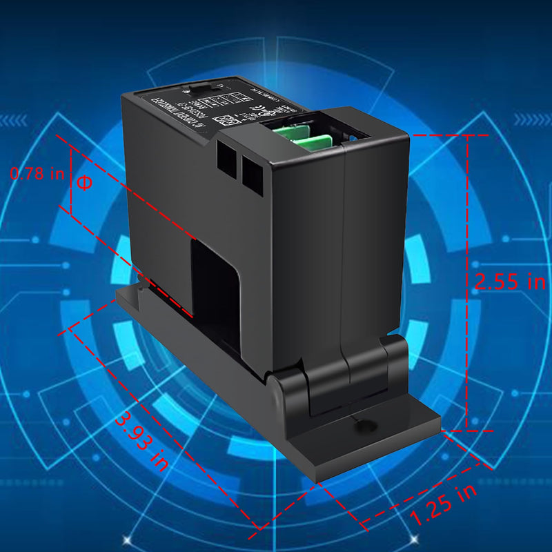 [Australia - AusPower] - FCS521-SP-10V AC Current Transducer Sensor, 0-50A Input 0-10V DC Output, Split Core Design for PLC, Automation, and Industrial Monitoring FCS521-SP-10V 