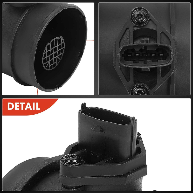 A-Premium Mass Air Flow Sensor Assembly [5 Pins] Compatible with Buick LaCrosse 2005-2008, Rendezvous 2004-2006 & Cadillac SRX CTS 2004-2007, STS 2005-2007, Replace for# 0280218115