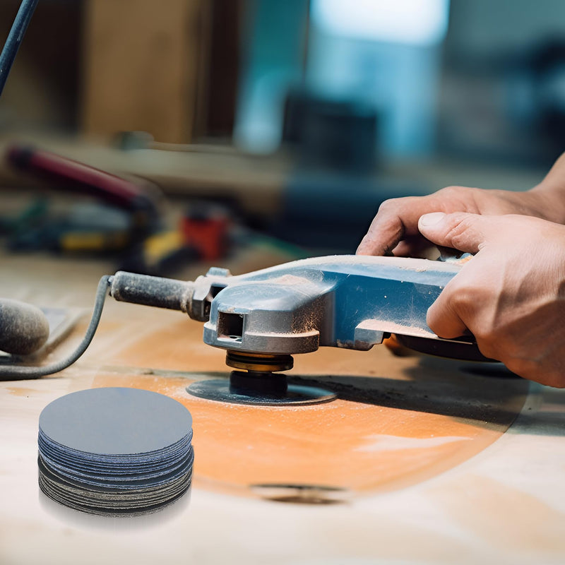 [Australia - AusPower] - 30 x Sanding Discs 75 mm Velcro, Round Sandpaper 75 mm Velcro Sanding Sheets, Wet Dry Sanding Pads for Random Orbital Sander, Sandpaper, Grit 1000 1500 2000 2500 3000 5000 