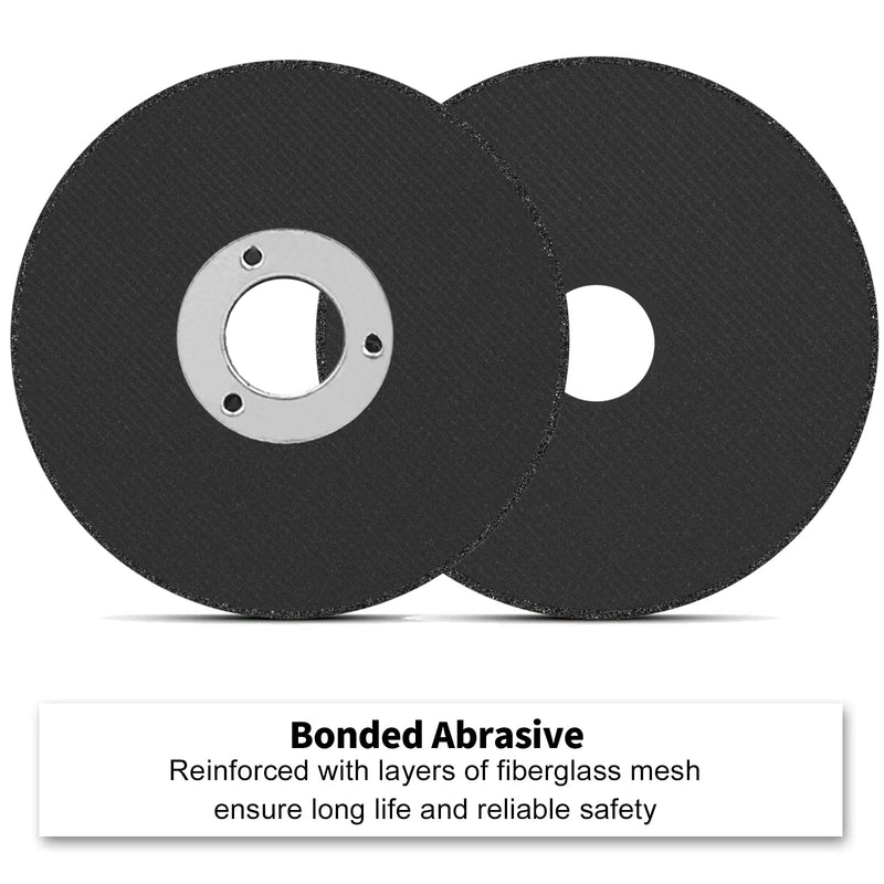 [Australia - AusPower] - 2 Inch Cut Off Wheel with 1/4 Stem Mounting Mandrel for Die Grinder, W3/8" Arbor Hole Cutting Wheel for Metal & Stainless Steel Rotary Tool Drill Attachment Bolt Cutter Discs 2 Inch Cutting Wheel + Mandrel (5+1) 2 Inch Cutting Wheel + Mandrel (5+1) 