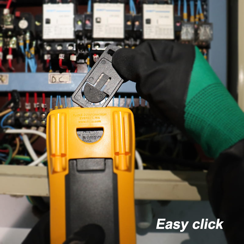 [Australia - AusPower] - Magnetic Hanging Strap Kit for Fluke Digital Multimeter, Hanging kit Accessories for Fluke 50 II, 70 III, 80 IV, 180 Series, 115B+ 17B+ 18B+ Multimeters. 