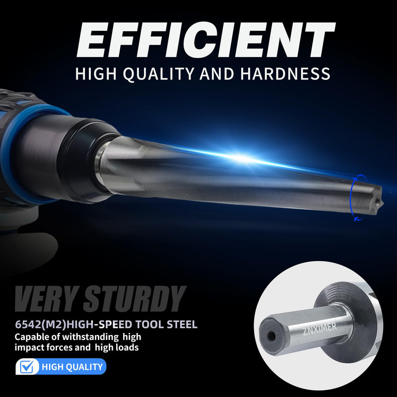 [Australia - AusPower] - 7 Degree Ball Joint Tapered Reamer Tie Rod for 1-1/2 inch Per Foot Tapered Ball Joint Reamer Made of 6542 High-Speed Tool Steel, Reamer Drill Bit Universal Reamer Tool Pipe Reamer 