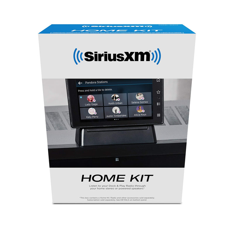 [Australia - AusPower] - SiriusXM SXDH4 Home Kit - Home Kit for Dock & Play for Sirius & SXM Models + Tour Home Kit (SXDH4) 
