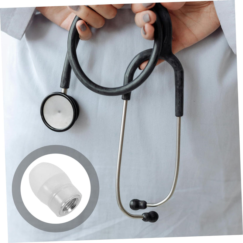 COLLBATH Pack of 2 Soft Ear Plugs Replacement Parts with Thread Stethoscope Earphones Attachments for Comfortable Fit Durable Noise Isolating Suitable for Medical Examination and Everyday Use