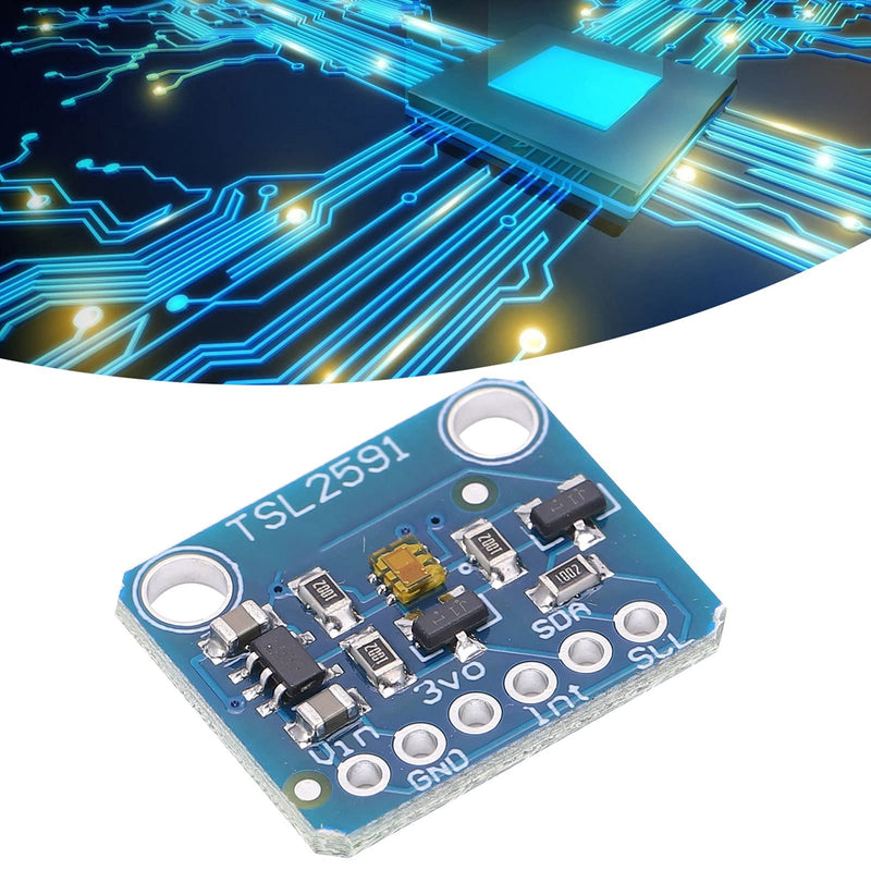 Digital Light Sensor TSL2591 with Infrared and Full Spectrum Diodes 3.3-5V I2C Large Dynamic Range for Accurate Light Measurement