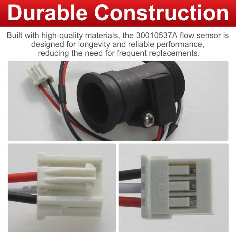 [Australia - AusPower] - 30010537A Flow Sensor for Navien Tankless Water Heater, Water Flow Sensor for Navien Water Heater Parts, Replacement for Navien 30011024H Flow Sensor 