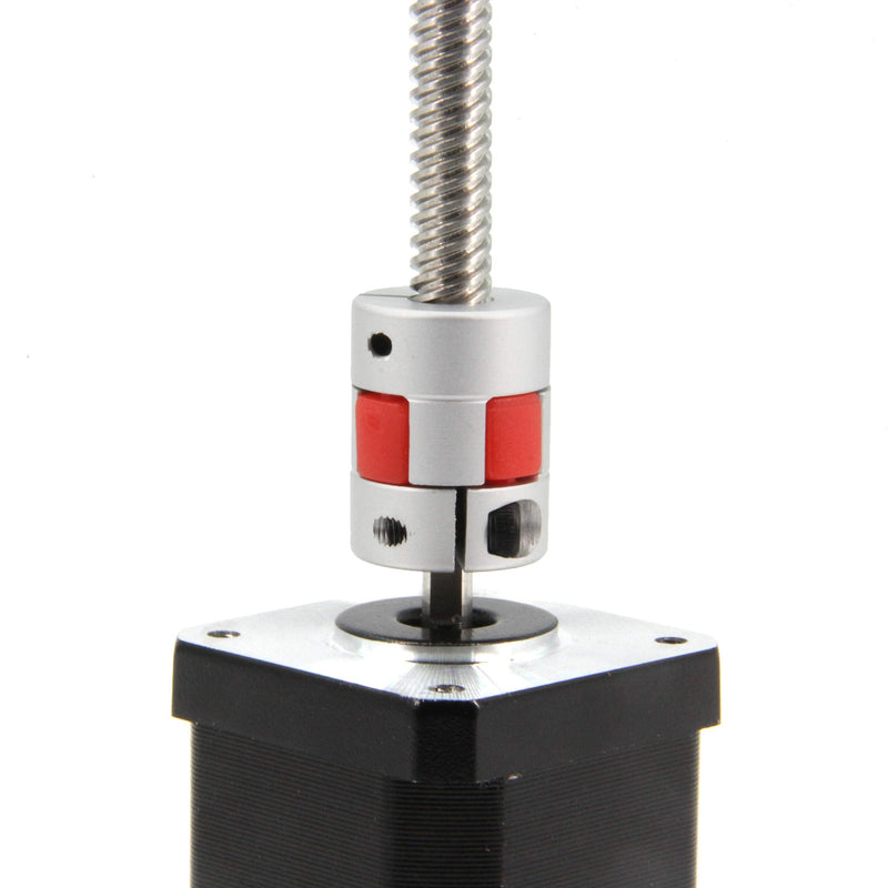 [Australia - AusPower] - Zeberoxyz 2PCS 5mm to 8mm Aluminium Plum Flexible Shaft Coupling Diameter20mm Length25mm 5x8mm Motor Connector Flexible Coupler for 3D Printer CNC Machine and Servo Stepped Motor?5x8mm? D20 L25 