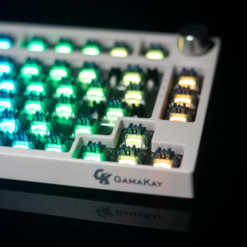 [Australia - AusPower] - GK GAMAKAY Pegasus Tactile Silent Keyboard Switch with LED Diffuser for Backlit Mechanical Keyboard 5 Pin Pre-lubed Switches for DIY (Pegasus V2 Switch-70Pcs) Pegasus V2 Switch-70Pcs 