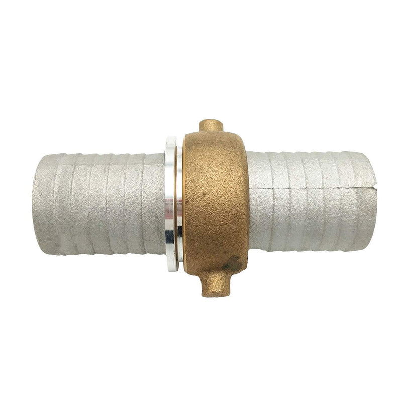 [Australia - AusPower] - Aluminum Pin Lug Hose Shank Coupling Set, 2", 75 PSI (2") 2 Inch 