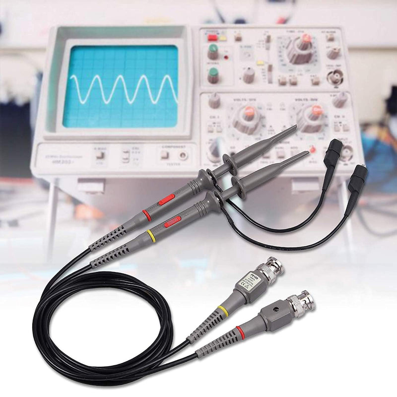[Australia - AusPower] - Universal Oscilloscope Probe with Accessories Kit 100MHz Oscilloscope Clip Probes with BNC to Minigrabber Test Lead Kit 100 MHz Oscilloscope Clip big 